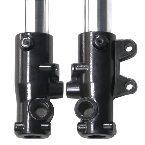 Front Forks Triple Wheel Set 70/100-17 + 90/100-14 Tire Swing Arm kit 125-150cc - Picture 16 of 17