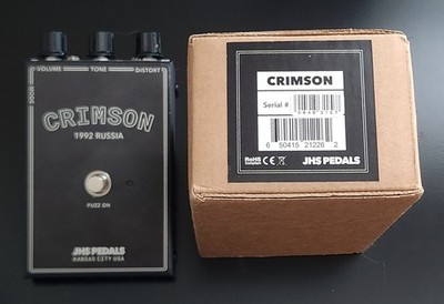 JHS Crimson 1992 Russia Boutique Big Muff Styled Fuzz w/Box OPEN BOX