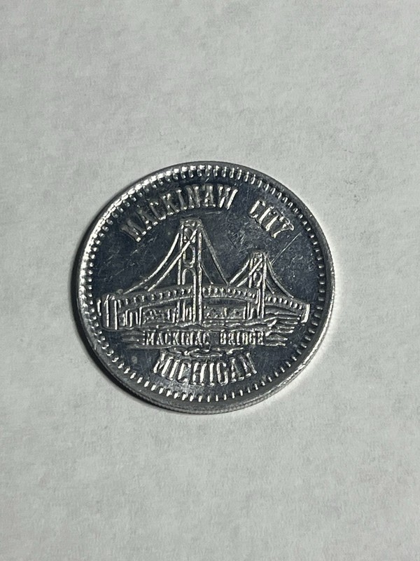 Fort Michilimackinac Mackinaw City SouvenirToken 1990-2010 Michigan