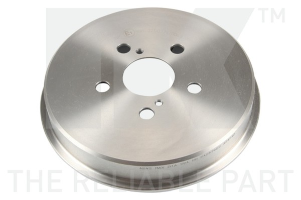 2X NK Bremstrommel 254542 FüR Toyota Yaris KSP211 MXPA10 MXPA11 MXPA12-image