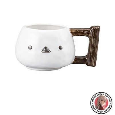 New Sun Art Cute Tableware Mug Approx. 290ml Shimaenaga Face Design SAN3893