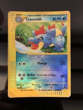 Carte Pokémon CROCRODIL 74/165 REVERSE Expedition VF FR
