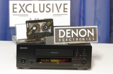 Elegante in alluminio nero: DENON UDR-F10 Tapedeck "stereoplay" TOP CLASS
