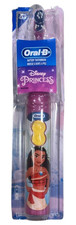1- ORAL-B KID'S DISNEY PRINCESS CHARACTER BATTERY ELECTRIC TOOTHBRUSH MOANA