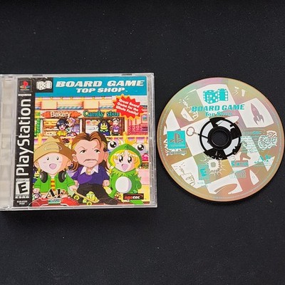 Board Game Top Shop (Sony PlayStation 1, PS1 / PSX)   CIB Complete w/ Manual