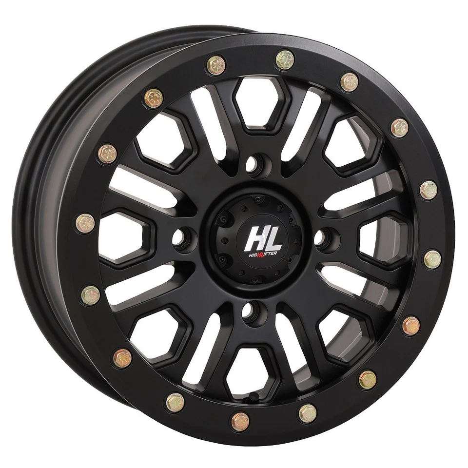 High Lifter HL23 Beadlock 14" Wheels Black Can-Am Renegade Outlander (4) - Image 2 of 3