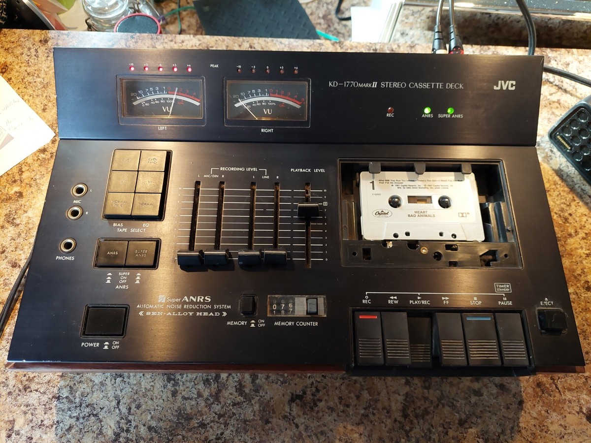 JVC KD-1770 Mark II Cassette Deck Rare HTF | eBay