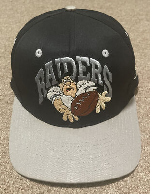 90s NFL Las Vegas Raiders vintageキャップ Vintage 90s Los Angeles Vegas Raiders Logo Athletic Team NFL