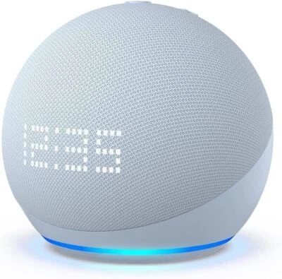 Echo Dot 5th Generation with Clock | eBay