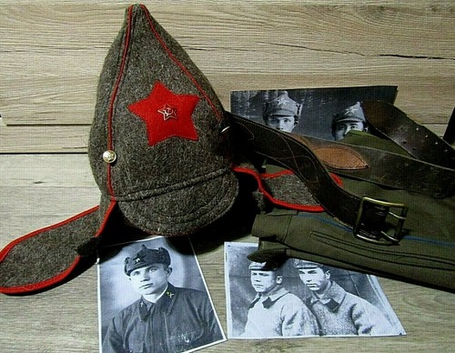Russian Red Army Hat Old Style Wool 