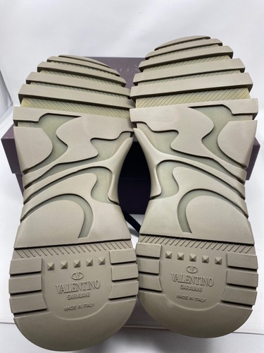 Valentino Garavani Chunky Sneakers Army Green Brushwood Rockrunner US 8 EU 41 - Picture 11 of 12