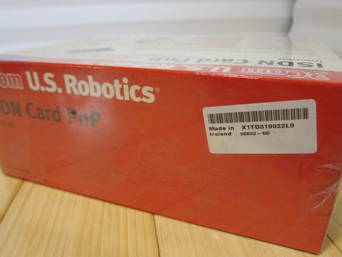 NOS 3COM US Robotics Internal ISDN 3C822 ISA Card - Afbeelding 6 van 8