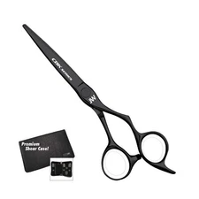 JW CBK Matte Black Professional Hair Cutting Shear (5.75 Inches) 5.75 Inch