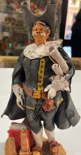Balanzone in terracotta - R. Barbato - Bologna. 2025