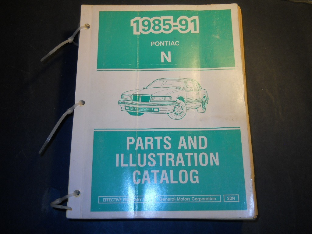 Grand　Am　カタログ 1985 86 87 88 89 90 91 PONTIAC GRAND AM PARTS AND ILLUSTRATION