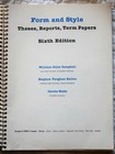 FORM AND STYLE - Theses, Reports, Term Papers - Sixth Edition — photo 2
