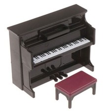 Miniatur Klavier 1:12 Puppenhaus Möbel Spiel...