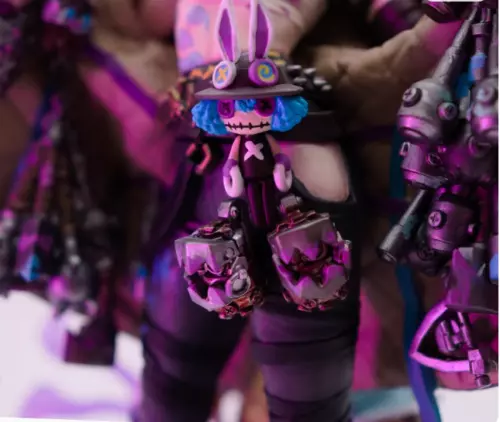 Official League of Legends Jinx 1/7 Figure Statue Arcane Toy Model Collectible - Picture 13 of 13