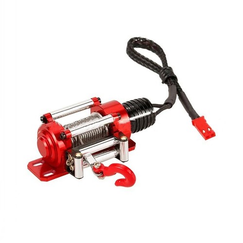 Juego de cabrestantes con cable de metal de radiocontrol 1/10 para rastreador de rocas axial SCX10 D90 SCX10 II - Imagen 9 de 10