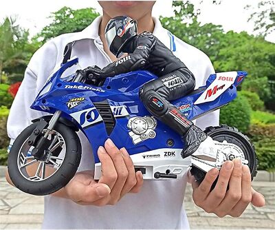 Remote Control Motorcycle, High Speed Self Balancing Single Wheel Stunt RC Motor