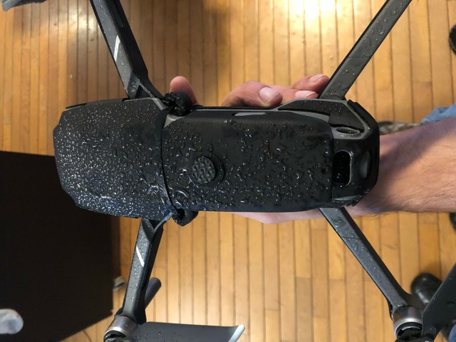 dji mavic pro rain