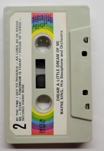 Dream A Little Dream Of Me Wayne King His Saxophone And Orchestra Cassette - Picture 7 of 7