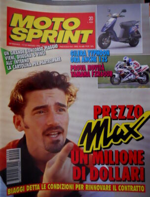 Motosprint 20 1995 Gilera Typhoon jetzt auch 125, Test Yamaha FZR 600R