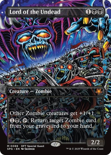 Mtg. Lord of the Undead. First-Place Foil. Special Guests