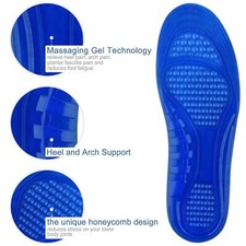 Plantillas Ortopedicas De Gel Para Trabajar Zapatos El Dolor Pie Mujer y Hombre