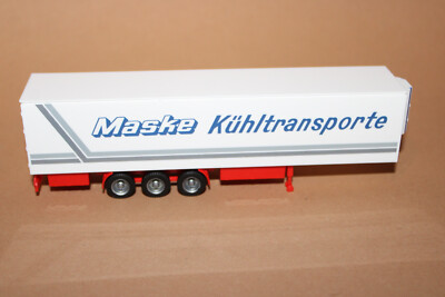 AMW  1:87 LKW  3 Achs  Kühl Koffer Auflieger Maske Kühltransporte   (E395)