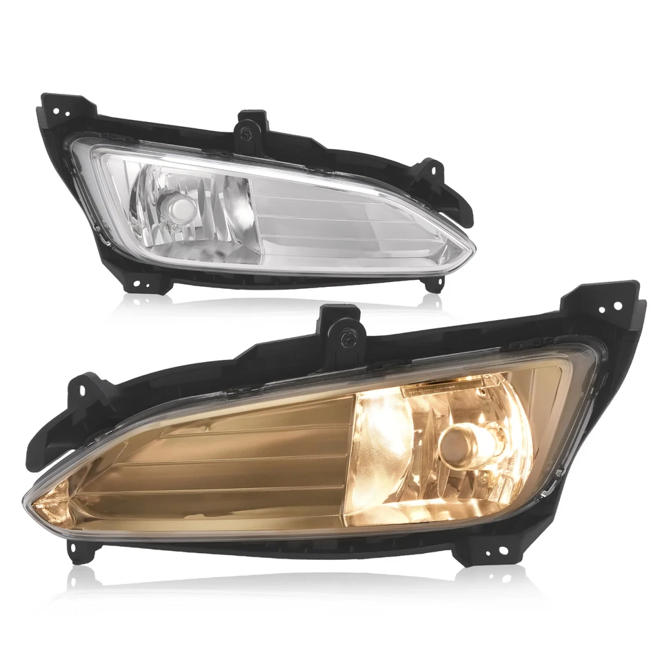 For Hyundai Santa Fe Sport 2013- 2015 2016 Front Fog Lights Driving Lamps 2PCS - Image 3 of 4