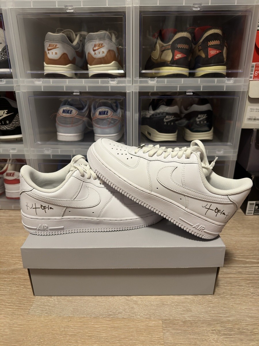 NIKE x Travis Scott ☆ Air Force 1 Low ‘Utopia’ Size 8.5 - Nike Air Force 1 '07 x Travis Scott Low Utopia | eBay