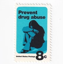 STAMP US SCOTT 1438 "Prevent Drug Abuse" 8 CENT 1971 MNH