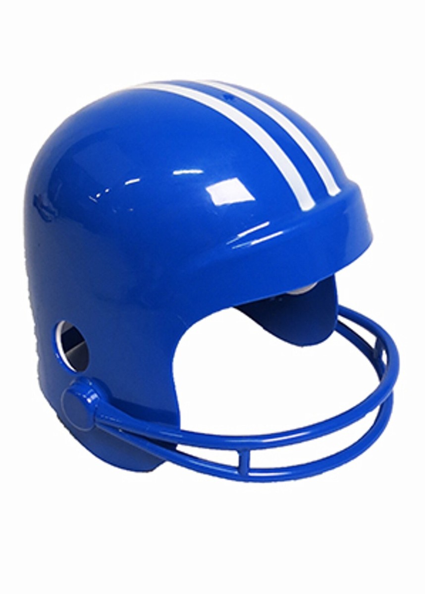 doll size football helmet Display: Ball Qube Full Helmet/Doll Holder the S2BD Blue Football Uniform 6pc for