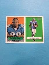 MARCEDES LEWIS 2006 TOPPS TURN BACK THE CLOCK FOOTBALL CARD # 22 H3376