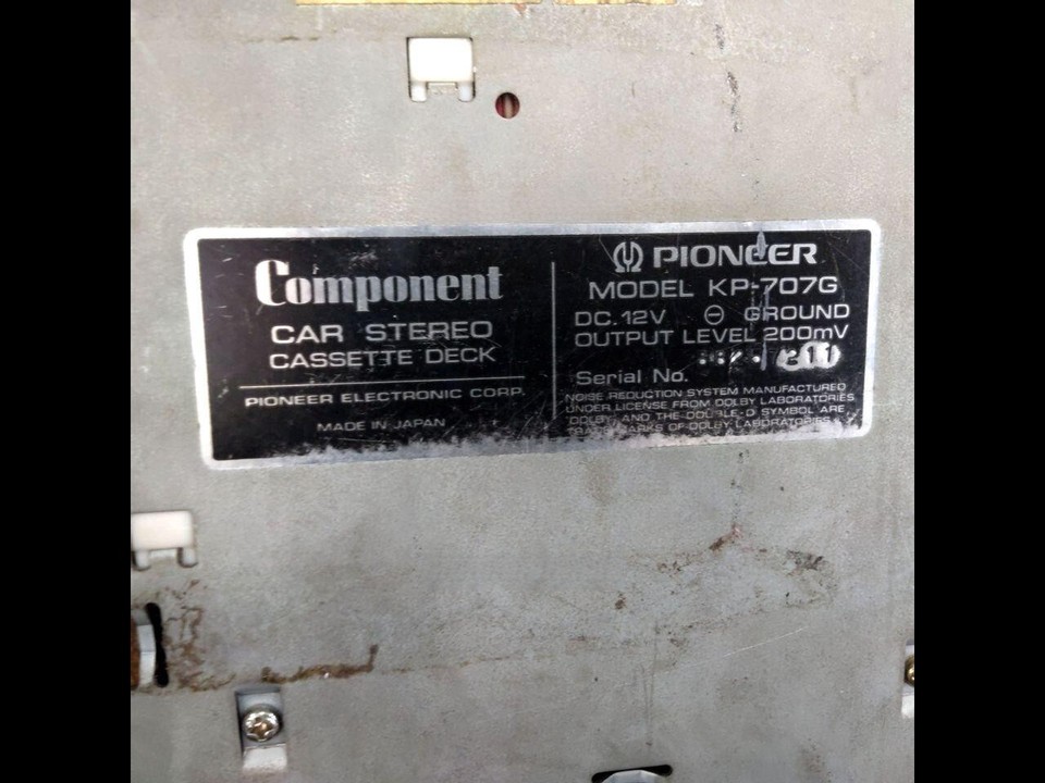 PIONEER VINTAGE CENTRATE Component GM 201 EUR 39,00 - FR