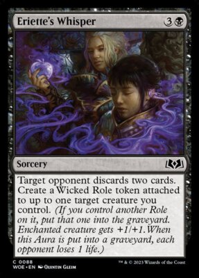 MTG Magic the Gathering Eriette's Whisper (88/515) Wilds of Eldraine LP