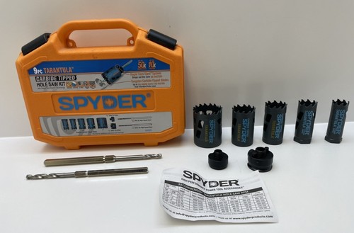 Spyder 600925 9pc Tarantula Carbide 