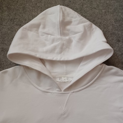 lululemon Cropped Hoodie Womens 6 White All Yours Long Sleeve Sweatshirt - Picture 6 of 18
