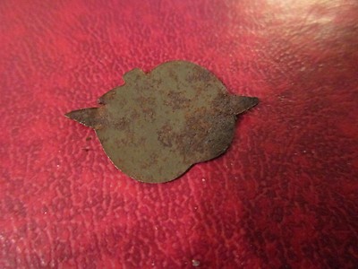 apple sun cured plug tobacco Antique Tin Tobacco Tag Apple Sun Cured