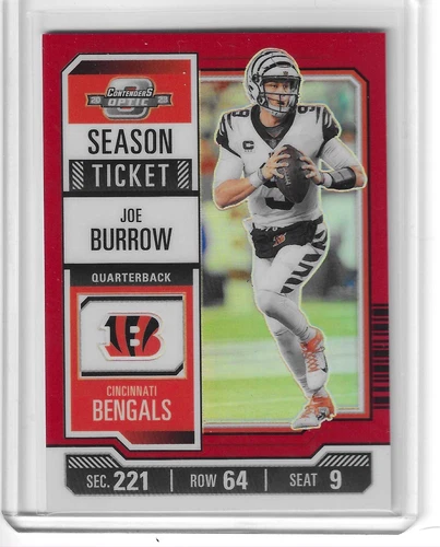 2023 Panini Contenders Optic Joe Burrow #11