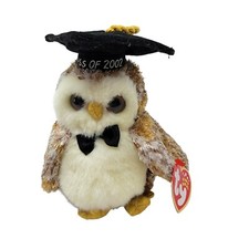 Ty Beanie Babies “SMARTER” The Owl Class Of 2002 Graduation Retired With Tags