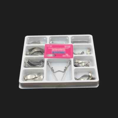 Dental Sectional Matrix Band Contoured System Metal Resin Clamping No1.398/1.330