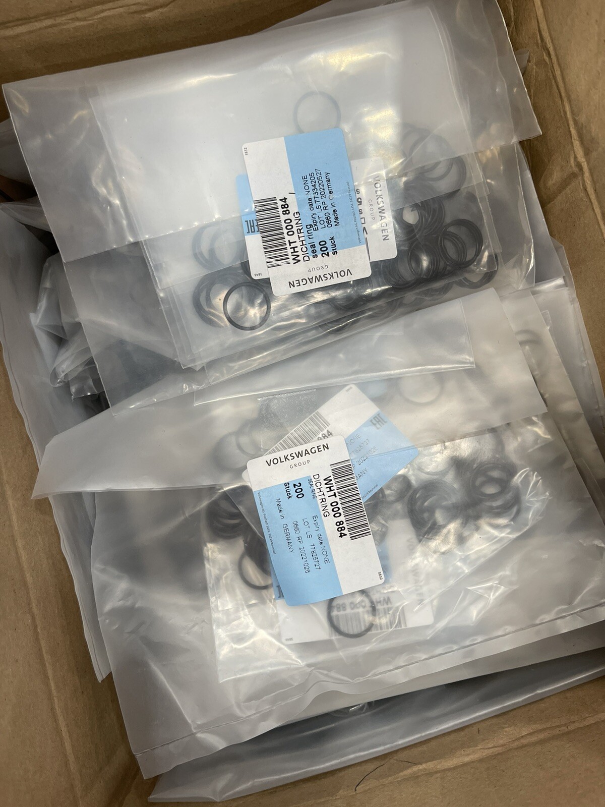 Volkswagen of America WHT000884 - Fuel Injection Nozzle O-Ring for sale ...