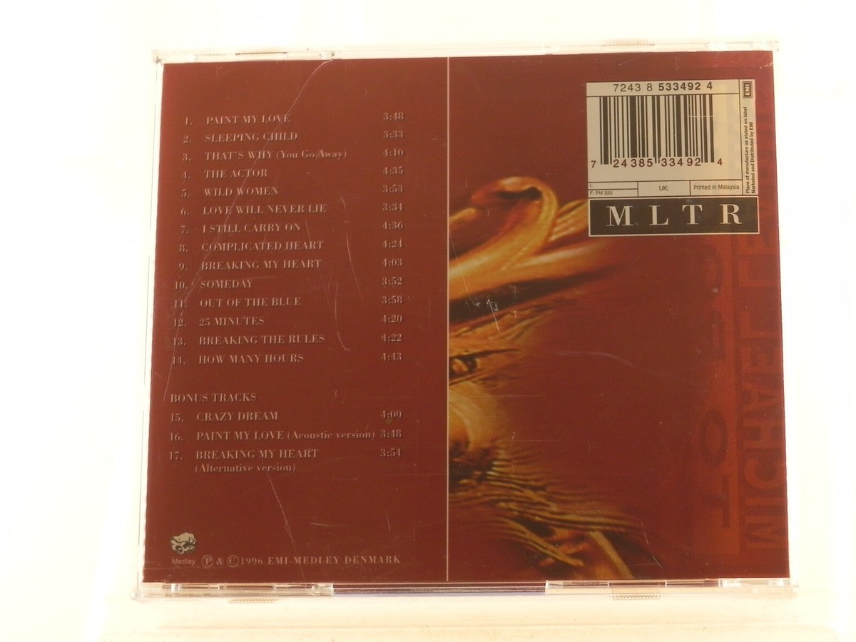 Michael Learns To Rock 1996 Paint My Love Greatest Hits CD