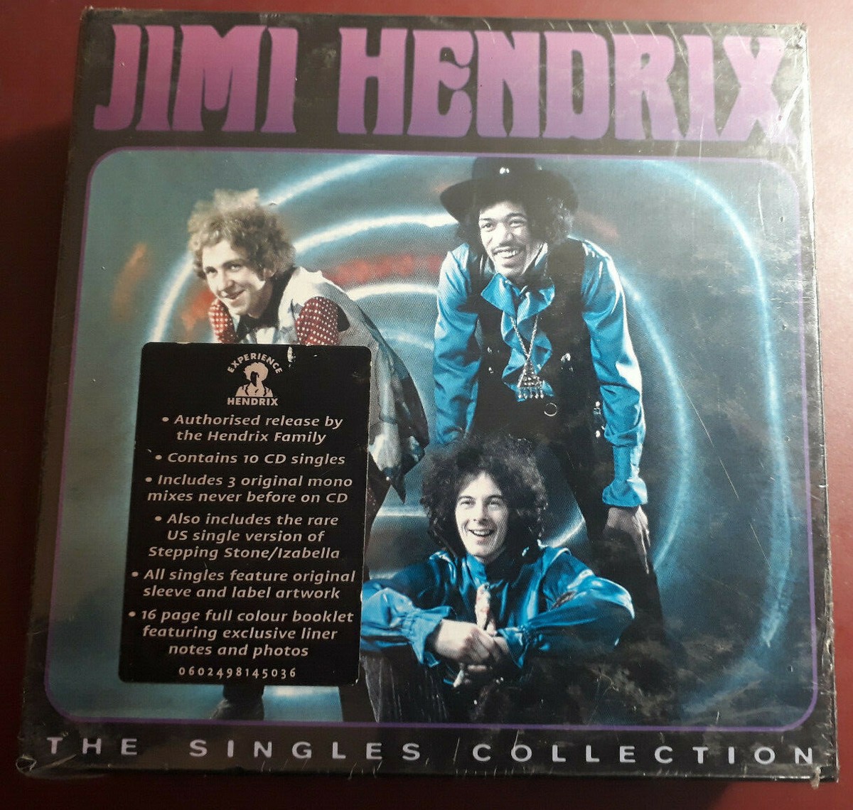 JIMI HENDRIX- THE SINGLES COLLECTION *CD box 10pz CDS BRAND NEW 