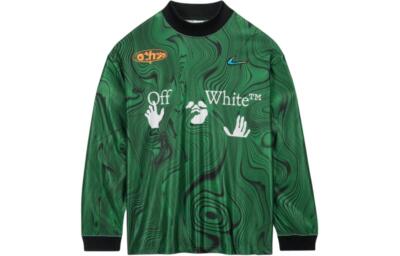 Nike x Off-White All-Over Print Jersey 'Kelly Green/White'