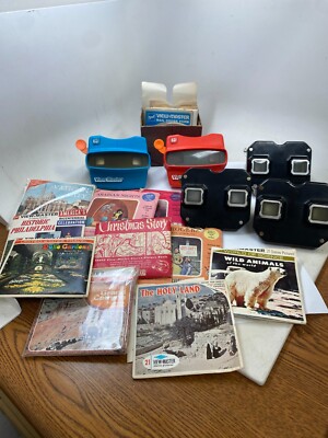 LARGE LOT OF Vintage 3D View-Master Viewer PRELOVED!