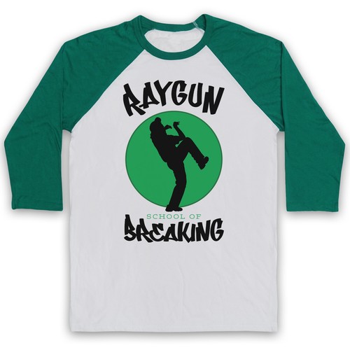 Raygun School Of Breaking Breakdancing Breakdancer Adults Baseball T-Shirt Sizes - Picture 2 of 14