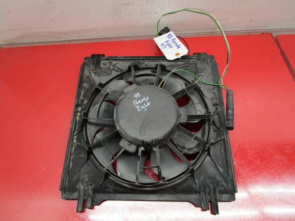 VENTILADOR RADIADOR REFRIGERACIÓN MOTOR PASAJERO DERECHO PORSCHE BOXSTER 1997-2000 2,5 L OEM Foto 2 de 4